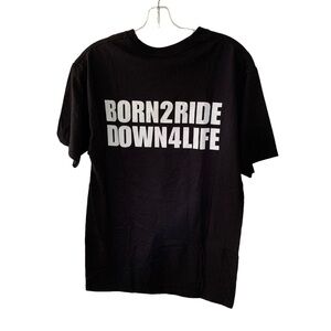 Vintage HED PE Born To Ride Down For Life Band T Shirt Men’s Medium Y2K 90s 00s